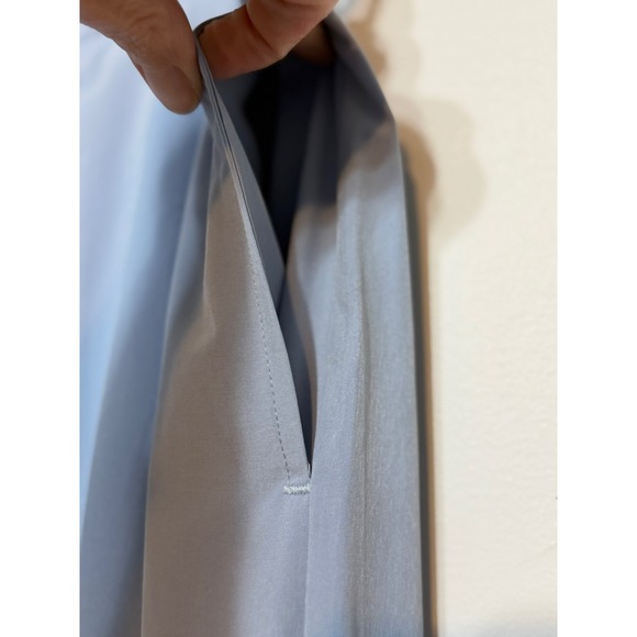 NWT Halara Clean Girl Pleated Wide Leg Pants Womens Size Large Coastal Chic - Picture 4 of 7